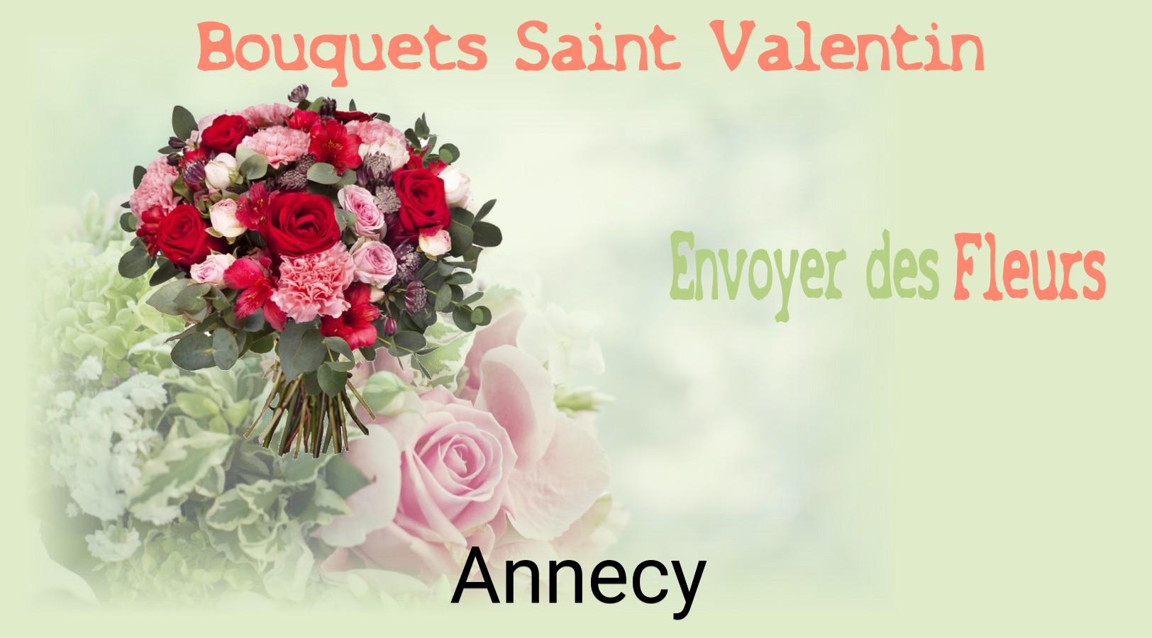 Roses de Saint-Valentin livrées à Annecy
